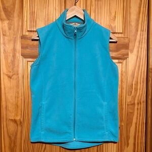 Woolrich Teal Fleece Vest